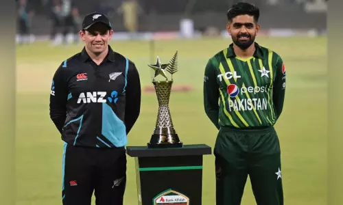 முதல் டி20 போட்டி: பாகிஸ்தான் - நியூசிலாந்து அணிகள் இன்று மோதல்..!