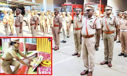 தீயணைப்புத்துறை சார்பில் நீத்தார் நினைவுநாள் அனுசரிப்பு