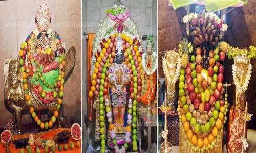 ஈரோட்டில்தமிழ் புத்தாண்டையொட்டி கோவில்களில் சிறப்பு வழிபாடு ஈரோட்டில்தமிழ் புத்தாண்டையொட்டி கோவில்களில் சிறப்பு வழிபாடு