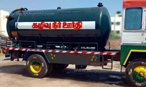 கழிவுநீர் அகற்றும் வாகனங்களை உரிமம் இன்றி இயக்கினால் நடவடிக்கை