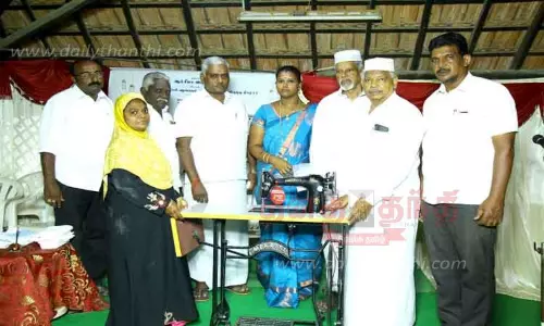 நலத்திட்ட உதவிகள் வழங்கல்