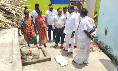 துணை மேயர் ஆய்வு
