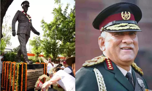 உத்தரகாண்டில் முன்னாள் முப்படை தளபதி பிபின் ராவத்துக்கு சிலை