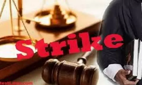 தர்மபுரியில்வக்கீல்கள் கோர்ட்டு புறக்கணிப்பு