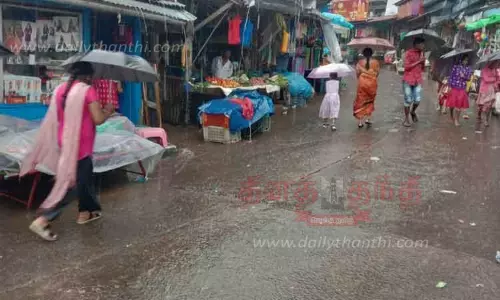 வால்பாறையில் கோடை மழை