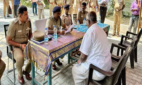 போலீஸ் சூப்பிரண்டு அலுவலகத்தில் குறைதீர்வு கூட்டம்