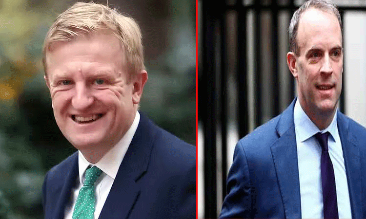 டொமினிக் ராப் ராஜினாமா... இங்கிலாந்தின் புதிய துணைப்பிரதமராக ஆலிவர் டவுடன் நியமனம்