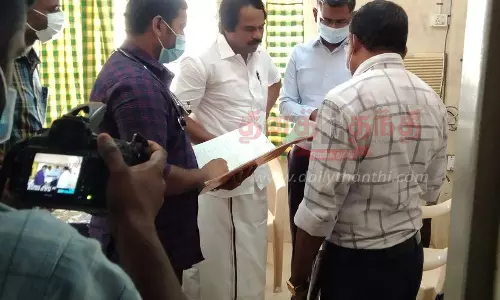 பத்மநாபபுரம் அரசு மருத்துவமனையில் அமைச்சர் மனோ தங்கராஜ் திடீர் ஆய்வு