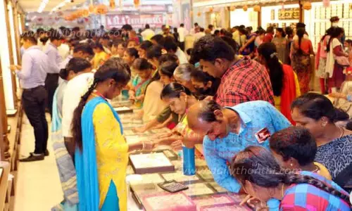 கோவையில் 2 நாட்களில் 80 கிலோ தங்க நகைகள் விற்பனை