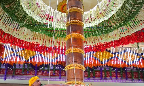 திண்டுக்கல் அபிராமி அம்மன் கோவிலில் சித்திரை திருவிழா கொடியேற்றம் திண்டுக்கல் அபிராமி அம்மன் கோவிலில் சித்திரை திருவிழா கொடியேற்றம்