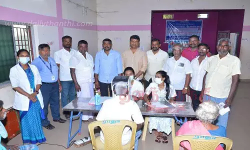 இலவச மருத்துவ முகாம்