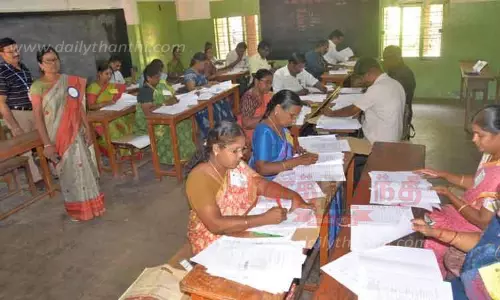 எஸ்.எஸ்.எல்.சி. விடைத்தாள் திருத்தும் பணி