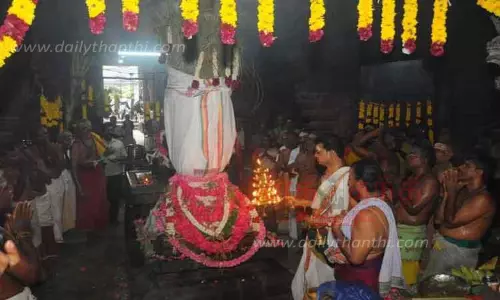 கோவில்களில் சித்திரை திருவிழா கொடியேற்றம்