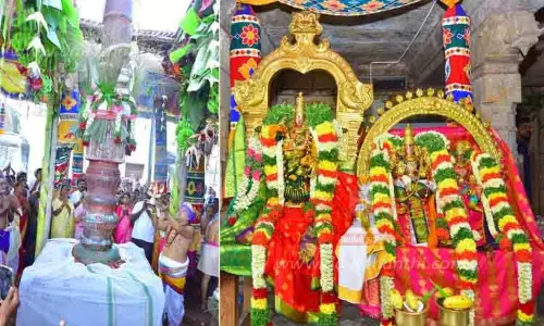 மானாமதுரைஆனந்தவல்லியம்மன்-சோமநாதர் கோவில் சித்திரை திருவிழா கொடியேற்றம் வருகிற 3-ந்தேதி தேரோட்டம் நடக்கிறது