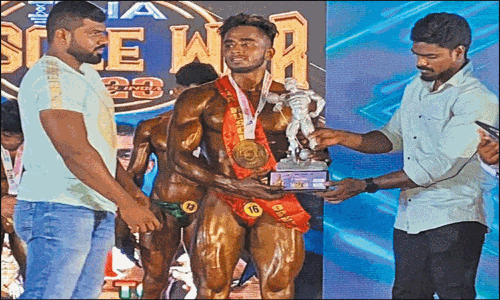 ஆணழகன் போட்டியில் டாக்டர் சிவந்தி ஆதித்தனார் பொறியியல் கல்லூரி மாணவர் சாதனை.! ஆணழகன் போட்டியில் டாக்டர் சிவந்தி ஆதித்தனார் பொறியியல் கல்லூரி மாணவர் சாதனை.!