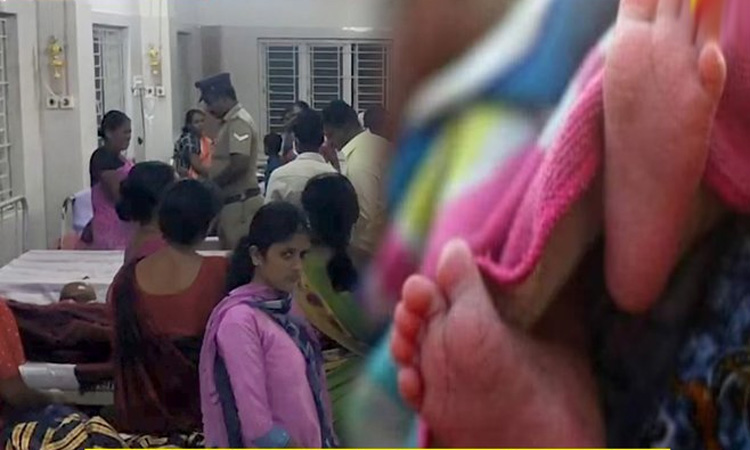 திருப்பூரில் கடத்தப்பட்ட பச்சிளம் குழந்தை 12 மணி நேரத்தில் மீட்பு - பெண் ஒருவர் கைது