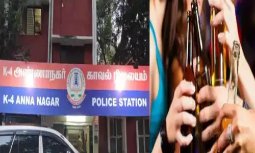 அண்ணா நகரில் போதையில் போலீஸ் நிலையத்தில் நுழைந்து வடமாநில பெண்கள் ரகளை