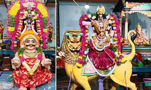 சிறப்பு வாகனத்தில் சுவாமி, அம்பாள் வீதிஉலா