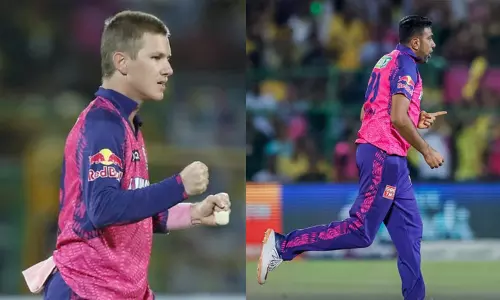 கெய்க்வாட், ஷிவம் துபே அதிரடி வீண்: 32 ரன்கள் வித்தியாசத்தில் ராஜஸ்தான் அணி வெற்றி கெய்க்வாட், ஷிவம் துபே அதிரடி வீண்: 32 ரன்கள் வித்தியாசத்தில் ராஜஸ்தான் அணி வெற்றி