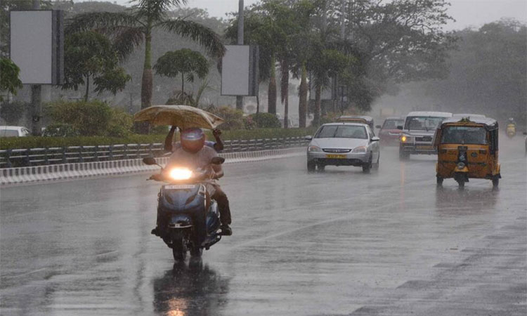 சென்னையில் பல்வேறு இடங்களில் மிதமான மழை..!!