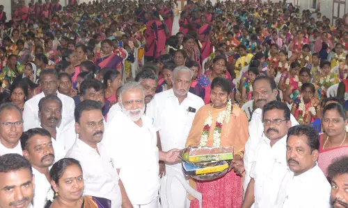 பெண்களுக்காக பல்வேறு திட்டங்களை தி.மு.க. அரசு செயல்படுத்தி வருகிறது; அமைச்சர் இ.பெரியசாமி பேச்சு