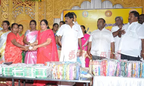 தர்மபுரி நகராட்சி சார்பில்மே தின விழா