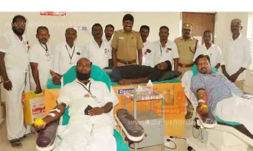 பெரம்பலூர் மாவட்ட அனைத்து பெயிண்டர்கள்- ஓவியர்கள் சங்கத்தினர் ரத்த தானம் பெரம்பலூர் மாவட்ட அனைத்து பெயிண்டர்கள்- ஓவியர்கள் சங்கத்தினர் ரத்த தானம்