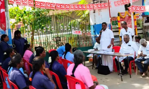 சி.ஐ.டி.யு. தொழிற்சங்கம் சார்பில் மே தின விழா