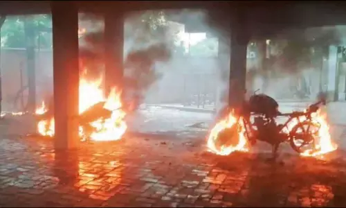 தாம்பரத்தில் அடுக்குமாடி குடியிருப்பில் டிரான்ஸ்பார்மர் வெடித்தது