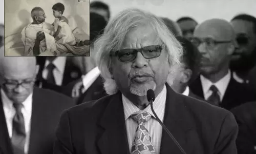 மகாத்மா காந்தியின் பேரன் அருண் மணிலால் காந்தி காலமானார்..!