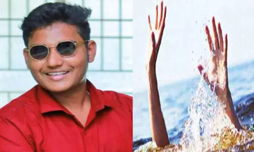 பிறந்தநாளில் பாலாற்றில் மூழ்கி கல்லூரி மாணவர் பலி