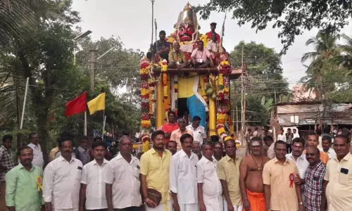 கூத்தாண்டவர் கோவில் தேரோட்டம்