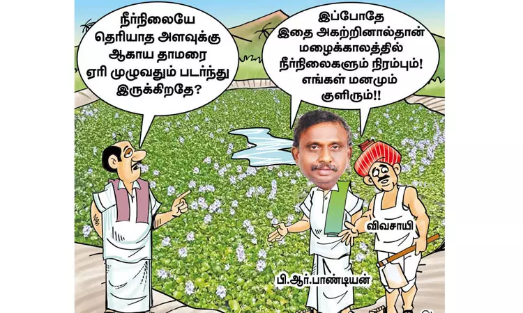 ஆக்கிரமிப்புகளை, ஆகாய தாமரையை அகற்ற இதுவே சரியான நேரம் ஆக்கிரமிப்புகளை, ஆகாய தாமரையை அகற்ற இதுவே சரியான நேரம்