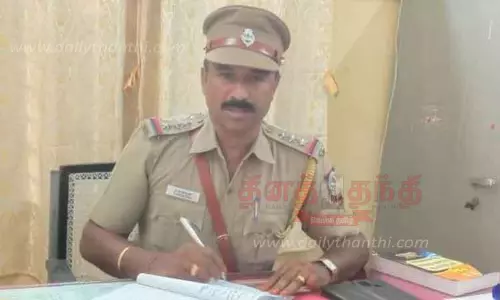 கலவை போலீஸ் இன்ஸ்பெக்டர் பொறுப்பு ஏற்பு