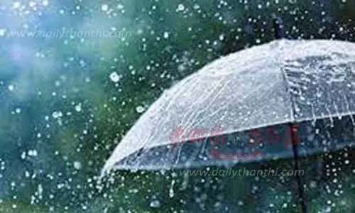 கலவையில் 52.2 மில்லி மீட்டர் மழை பதிவு