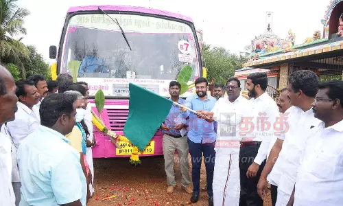 பட்டினச்சேரி, பாலையூரில் இருந்து நாகைக்கு புதிய பஸ் சேவை பட்டினச்சேரி, பாலையூரில் இருந்து நாகைக்கு புதிய பஸ் சேவை