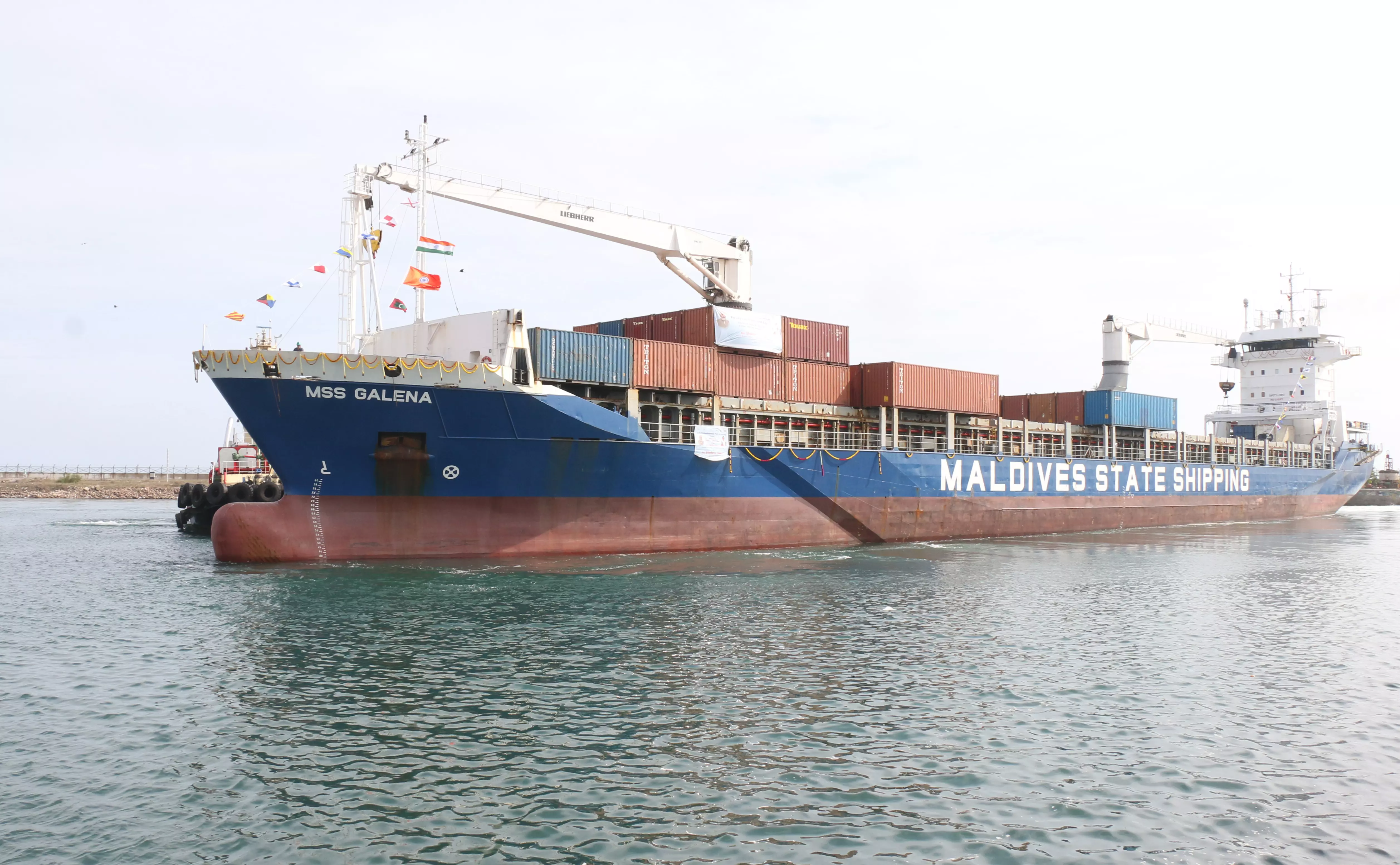 தூத்துக்குடியில் இருந்து மாலத்தீவுக்கு நேரடி சரக்கு கப்பல் போக்குவரத்து