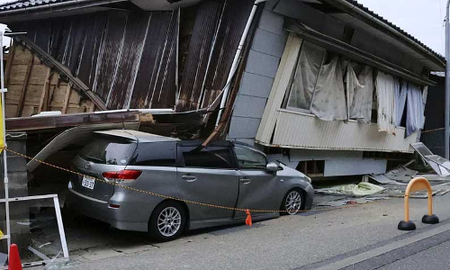 ஜப்பானில் சக்தி வாய்ந்த நிலநடுக்கம்;  ரிக்டர் அளவில் 6.5 ஆக பதிவு