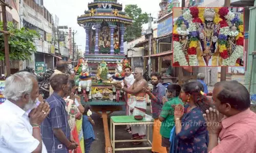 கரிவரதராஜ பெருமாள் கோவில் தேரோட்டம்