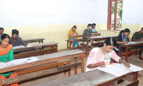 நாகர்கோவிலில்சாலை ஆய்வாளர் பணிக்கான எழுத்து தேர்வு 5 மையங்களில் நடந்தது நாகர்கோவிலில்சாலை ஆய்வாளர் பணிக்கான எழுத்து தேர்வு 5 மையங்களில் நடந்தது