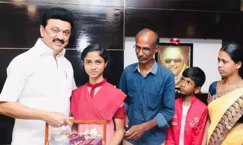 தமிழ்நாட்டின் அடையாளம் - மாணவி நந்தினி குறித்து முதல் அமைச்சர் மு.க.ஸ்டாலின் பெருமிதம்