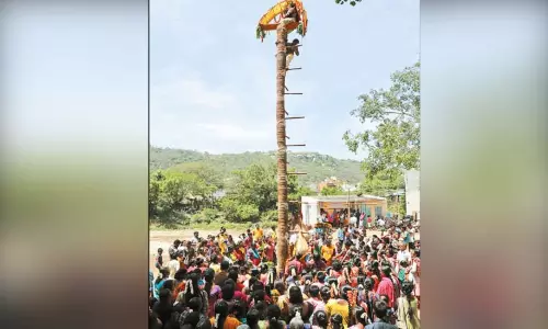 திரவுபதியம்மன் கோவிலில் அர்ஜூனன் தபசு நிகழ்ச்சி