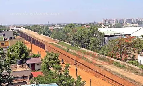 எச்.ஐ.எச்.எஸ். காலனி மேம்பால பணி அடுத்த மாதம் தொடங்கும்