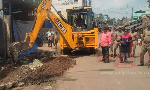 ஆக்கிரமிப்புகள் அகற்றும் பணி ஆக்கிரமிப்புகள் அகற்றும் பணி