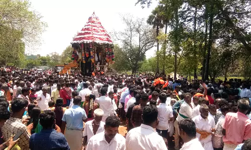 சஞ்சீவிராயர் கோவில் தேரோட்டம்