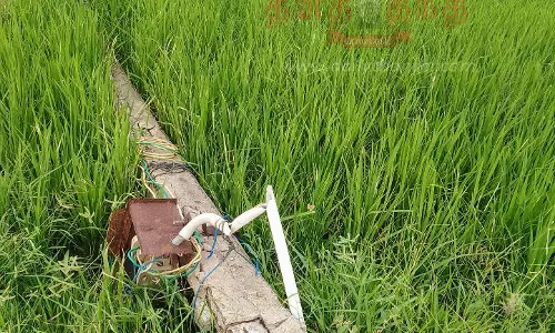 மழையின்போது சேதமடைந்த மின் கம்பங்களை மாற்ற வேண்டு