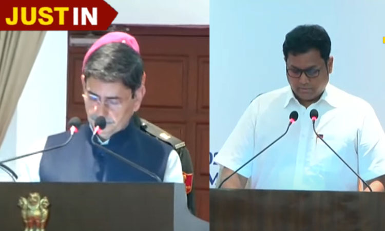 புதிய அமைச்சராக பதவியேற்றார் டிஆர்பி ராஜா