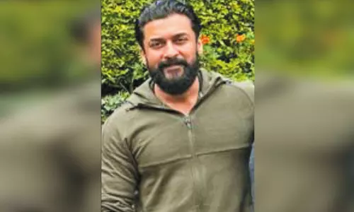 வைரலாகும் புகைப்படம்: புதிய படத்துக்காக எடை கூடிய சூர்யா