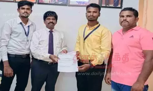 தமிழ்நாடு அணியில் காரைக்குடி மாணவர்கள் தேர்வு