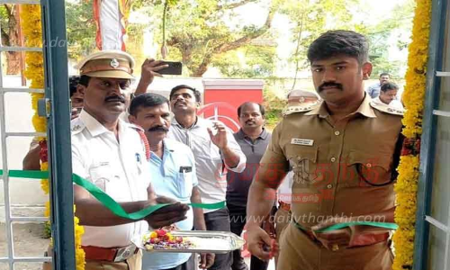 போக்குவரத்து போலீஸ் நிலையம் திறப்பு